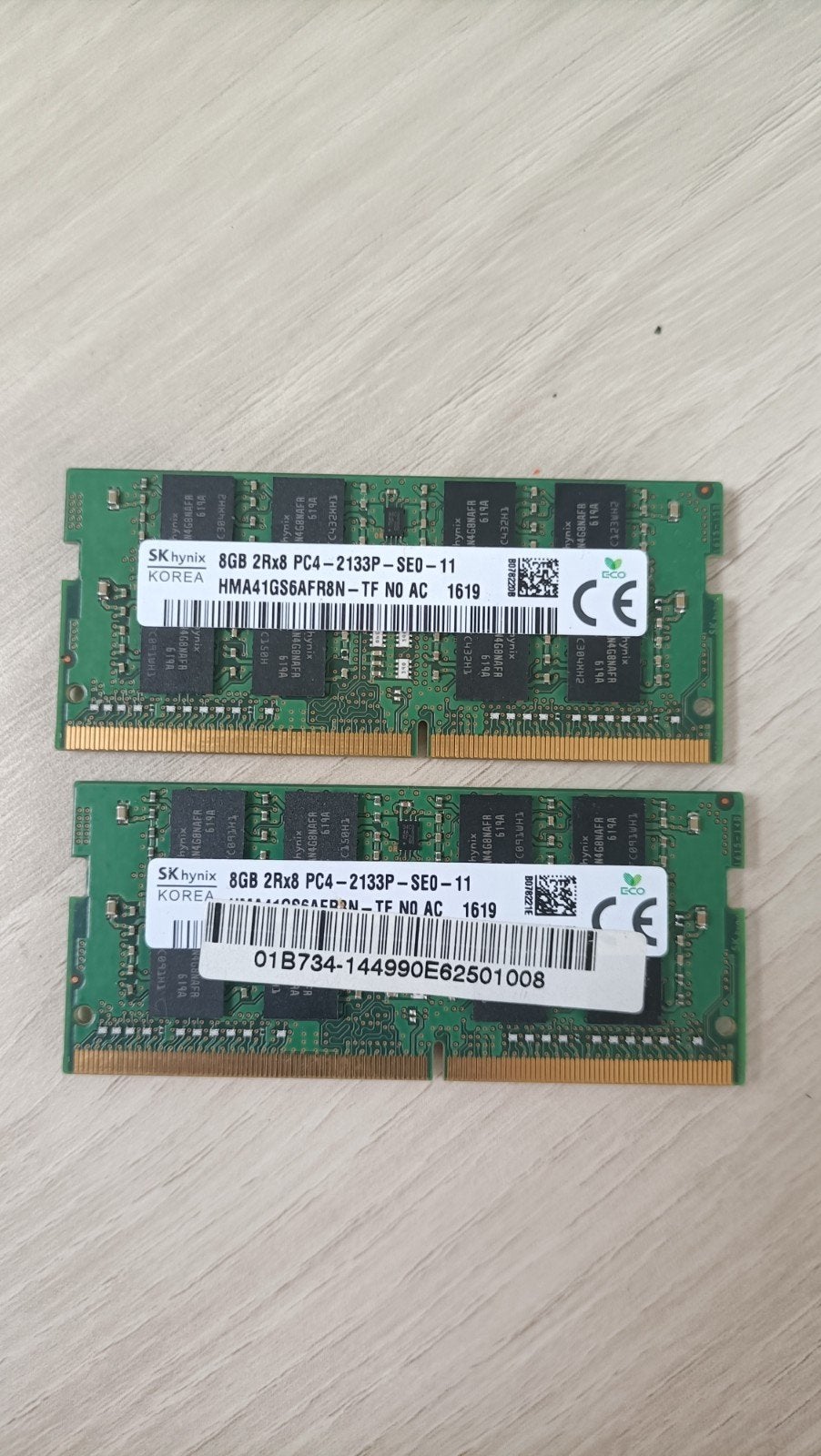 8 GB DDR4 (voor de 2 stuks), Ophalen of Verzenden, DDR4, 8 GB