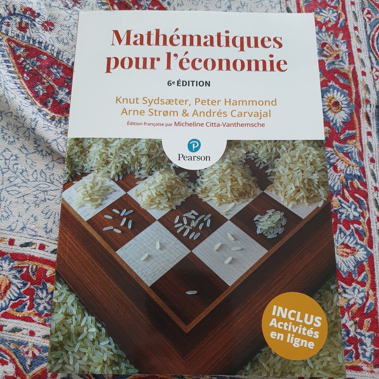 Mathématique pour L'économie. 6ème édition., Livres, Enlèvement ou Envoi, Neuf, Économie