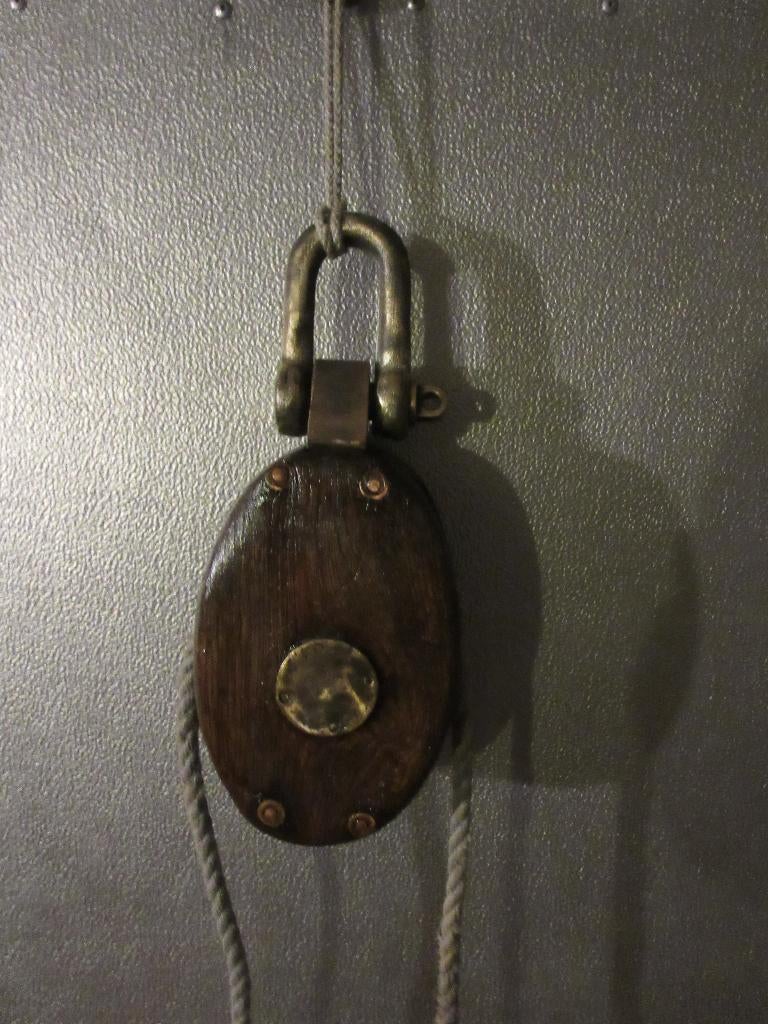 Oude scheepskatrol., Antiek en Kunst, Ophalen