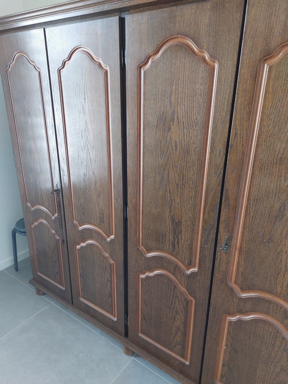 eiken kledingkast, Huis en Inrichting, Slaapkamer | Complete slaapkamers, Ophalen of Verzenden