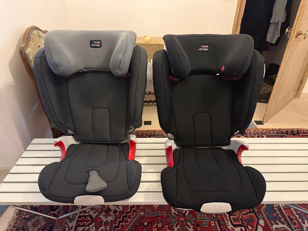 2 sièges auto Britax Römer KidFix groupe 2/3 Isofix, Romer, 15 à 36 kg, Enlèvement, Utilisé