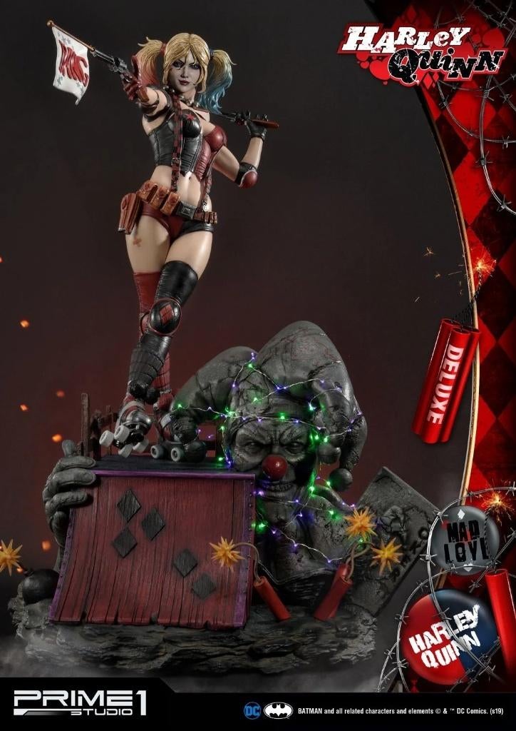Prime 1 Studio – Harley Quinn Deluxe Version MMDC 36DX - NEW, Ophalen, Nieuw, Film, Beeldje, Replica of Model