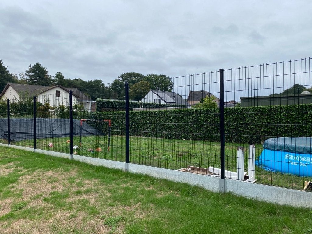 Omheining, Tuin en Terras, Ophalen, Zo goed als nieuw, IJzer, Dubbelstaafmat hekwerk