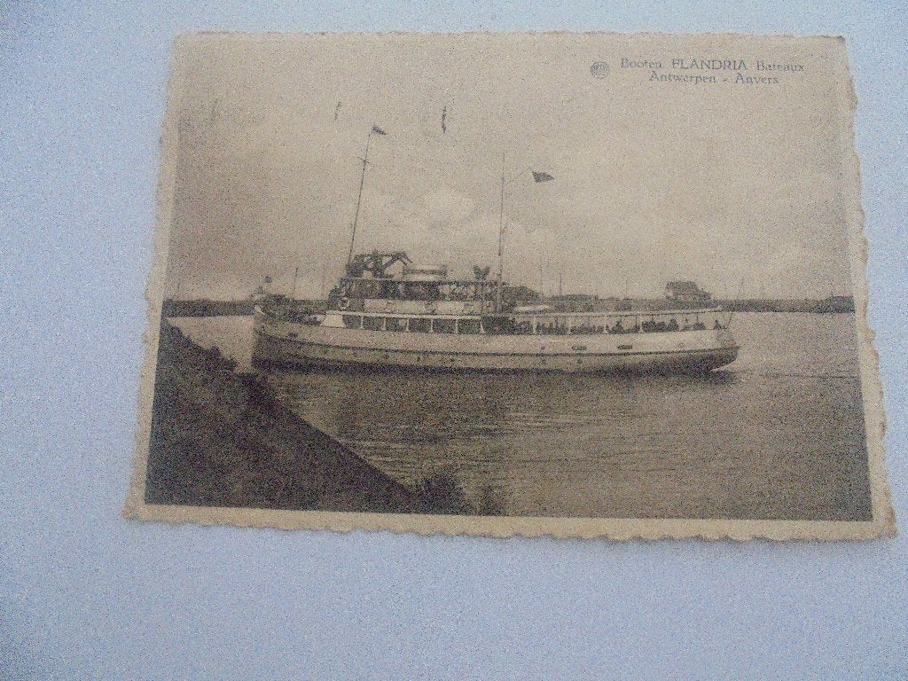 antwerpen- flandria boot, Collections, Envoi, 1940 à 1960, Affranchie, Anvers