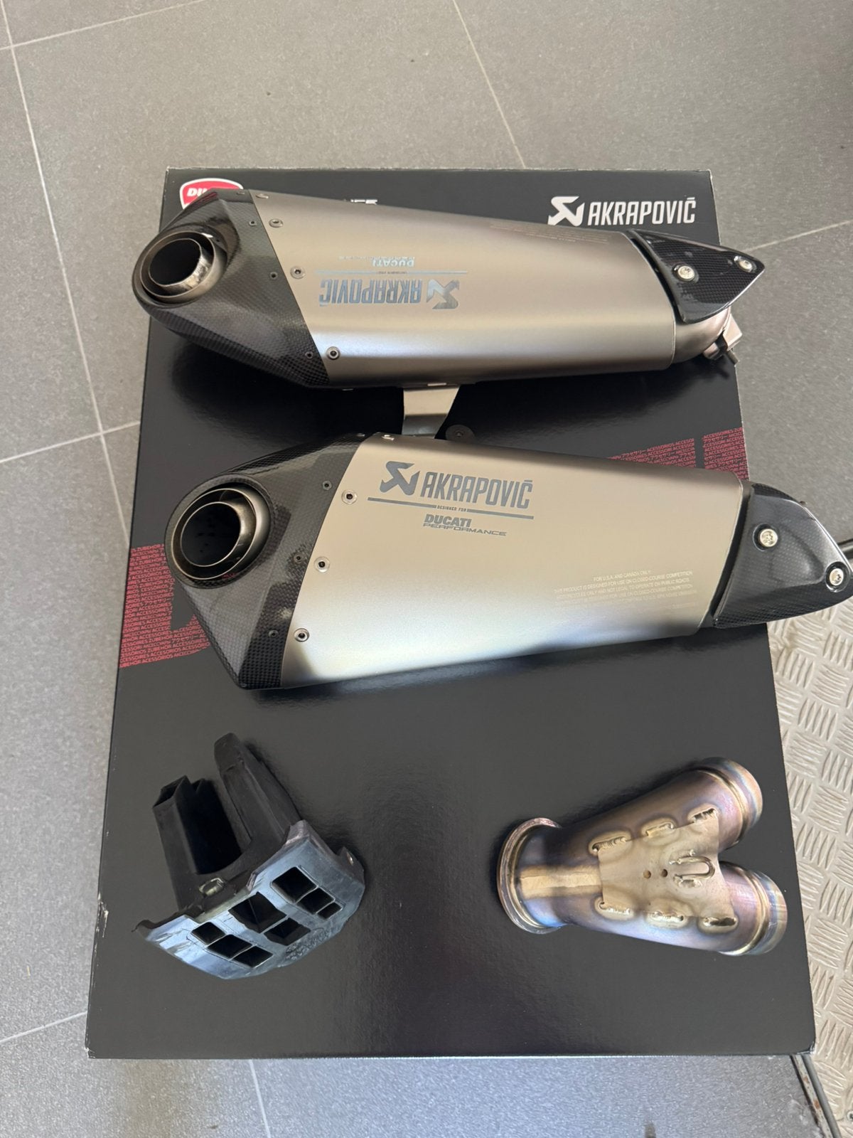 Ducati panigale, Streetfighter V2 Akrapovic, Ophalen of Verzenden, Gebruikt