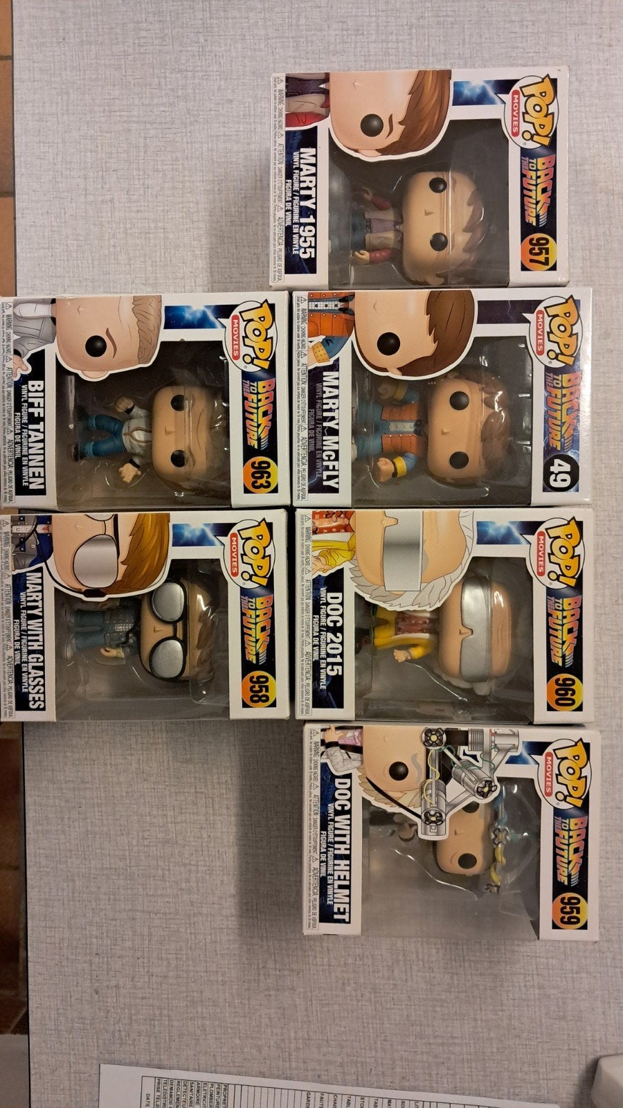 pop back to the future, Verzamelen, Ophalen