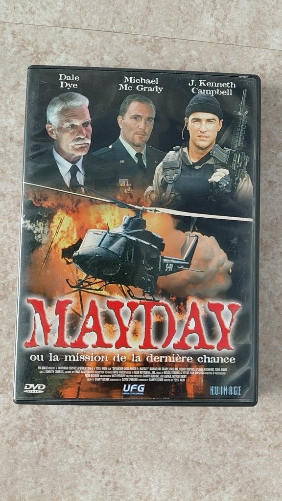 dvd Mayday, Ophalen, Gebruikt