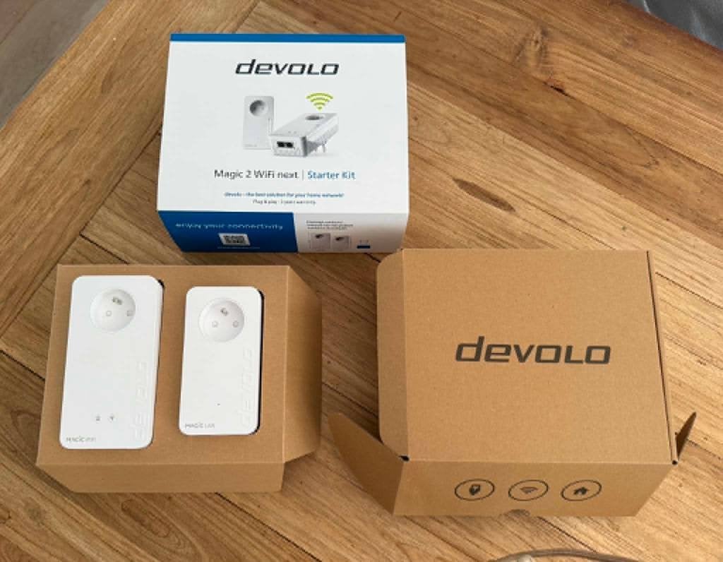 Devolo Magic 2 WiFi next Starter Kit — Zo goed als nieuw, Computers en Software, Ophalen, Zo goed als nieuw, Devolo