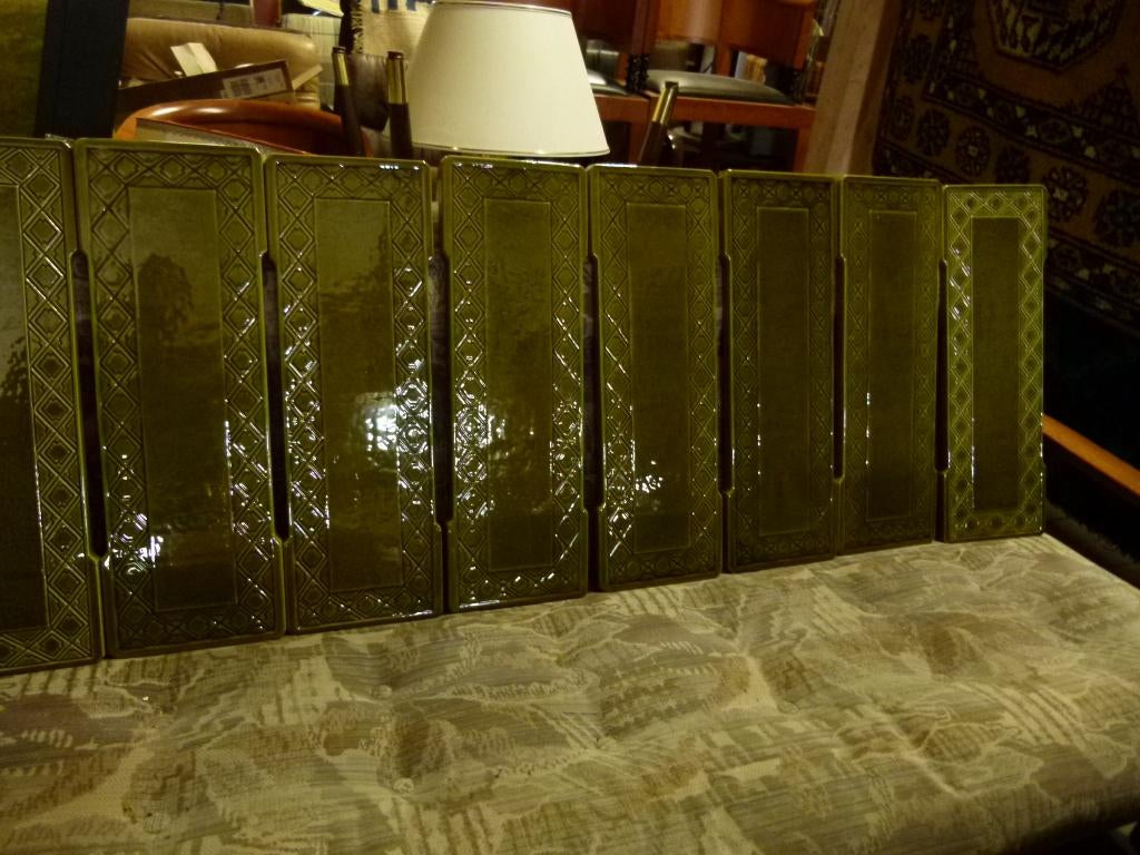 vintage radiatorverkleding keramiek 60er jaren, Ophalen, Huis en Inrichting