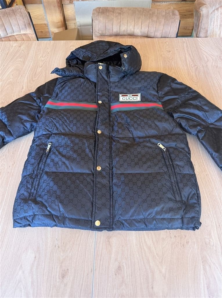 Gucci Herenjas - Maat L - Mooie Staat, Ophalen of Verzenden, Zo goed als nieuw, Maat 52/54 (L)