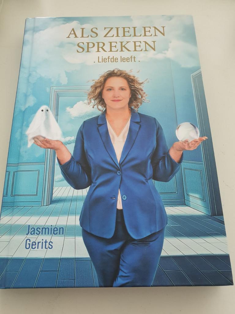 Jasmien Gerits - Als Zielen Spreken, Boeken, Esoterie en Spiritualiteit, Ophalen of Verzenden, Zo goed als nieuw, Jasmien Gerits