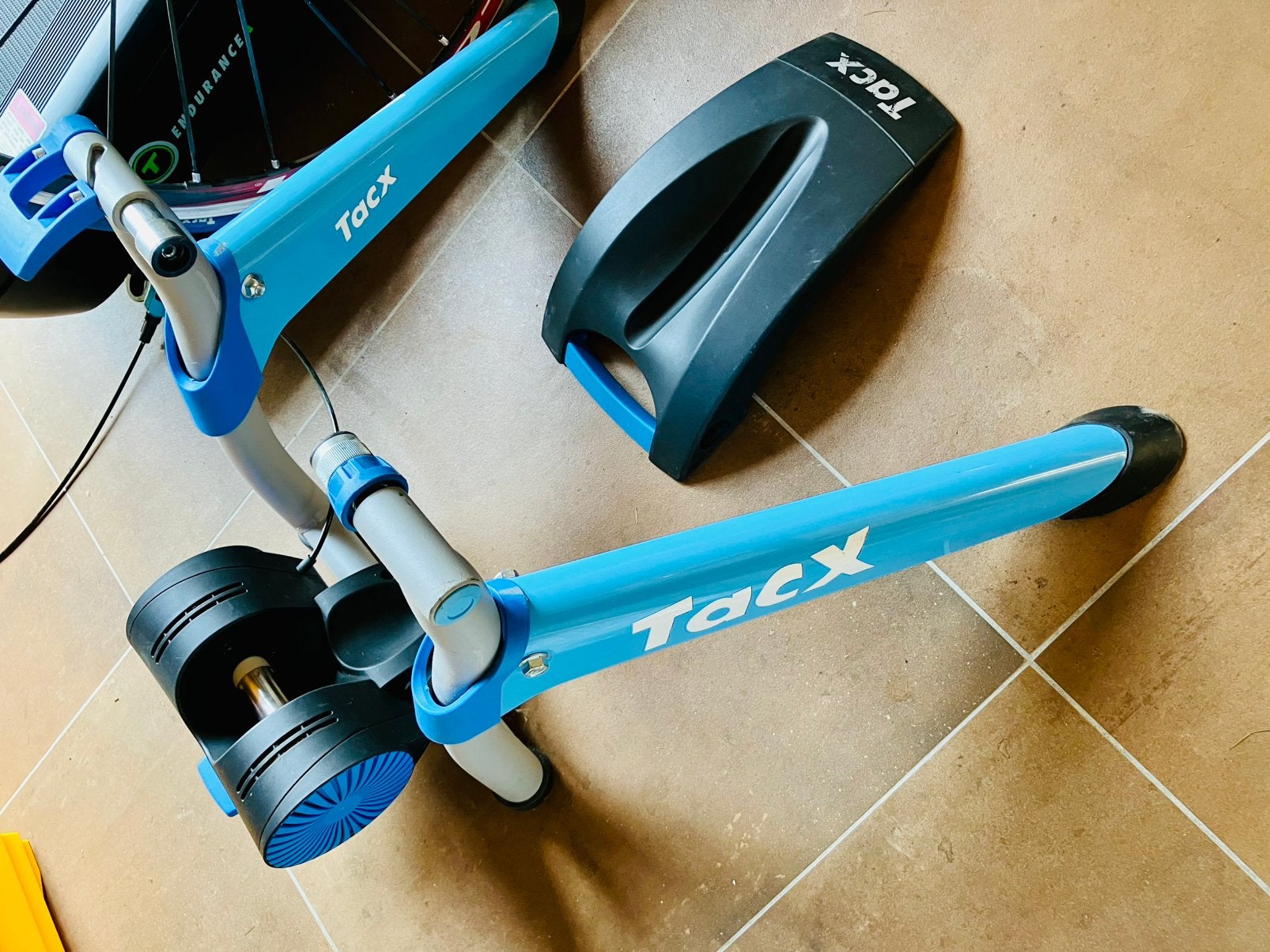 Tacx rollen, Ophalen, Zo goed als nieuw