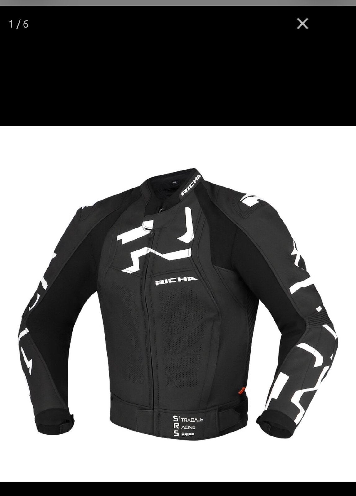 Motorjas Richa Stradale, Enlèvement, Neuf, avec ticket, Hommes, Manteau | cuir