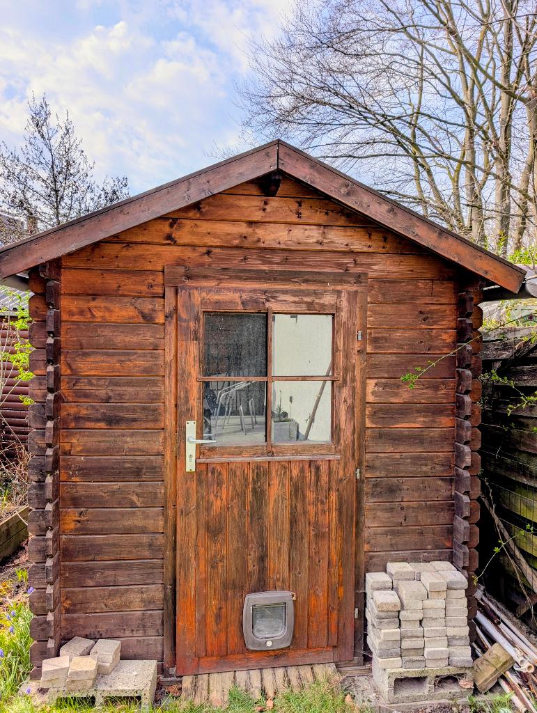 Tuinhuis, Tuin en Terras, Tuinhuizen, Tuinhuis, 1 raam, Hout, Ophalen