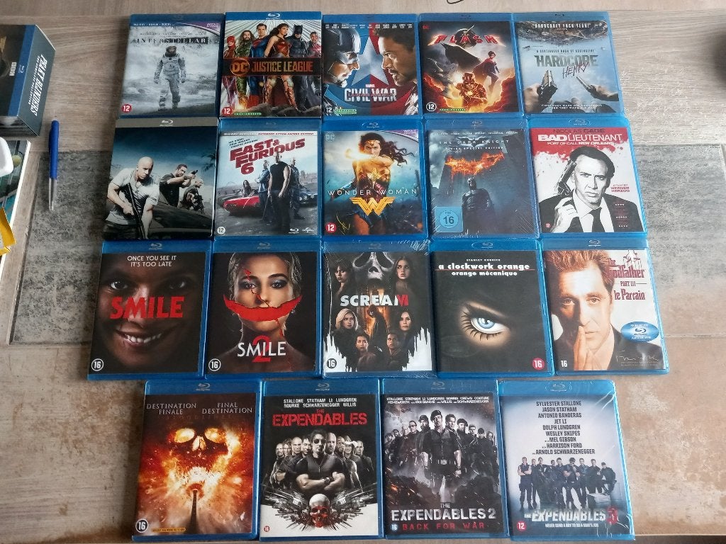 Blu-ray lot, Enlèvement ou Envoi, Anglais, Néerlandais, À partir de 16 ans