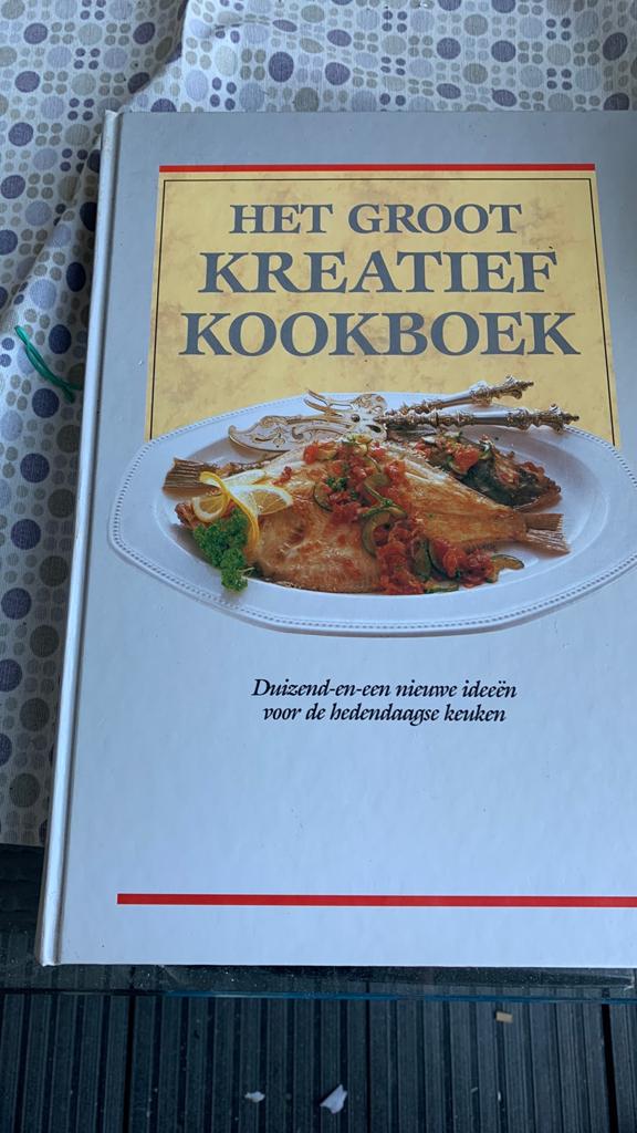 Het groot kreatief kookboek, Ophalen of Verzenden, Zo goed als nieuw