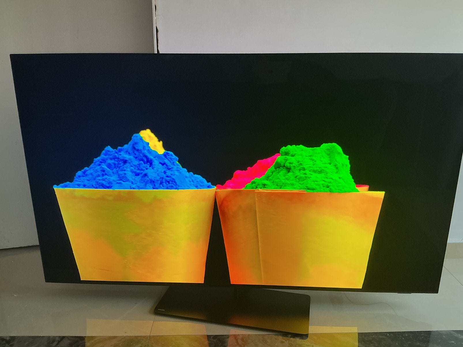 Tv Philips smart wifi oled 169cm 65Oled808 nieuwstaat, Audio, Tv en Foto, Ophalen, OLED, Philips