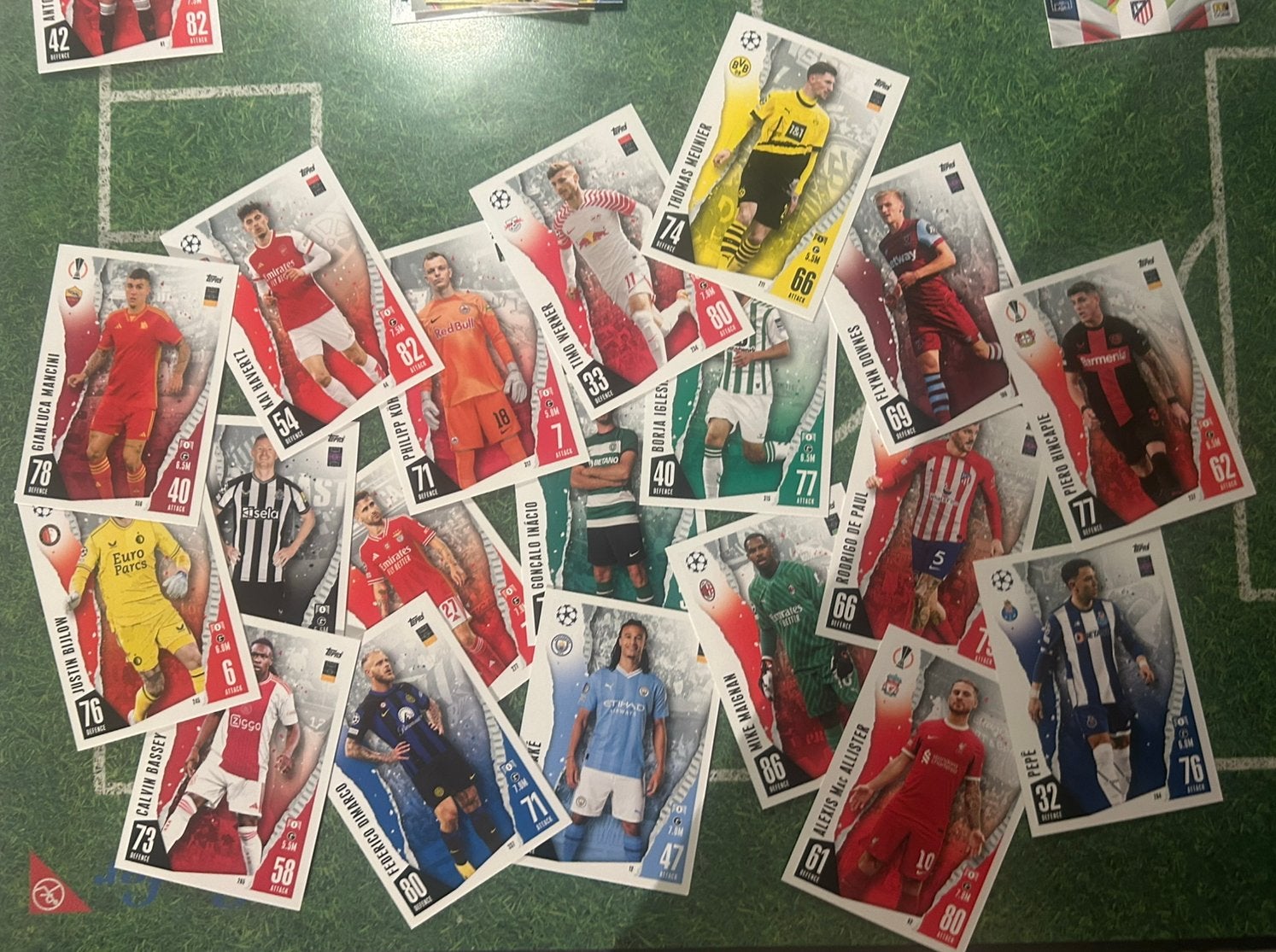 Lotje Topps match attax, Ophalen of Verzenden, Nieuw, Meerdere plaatjes