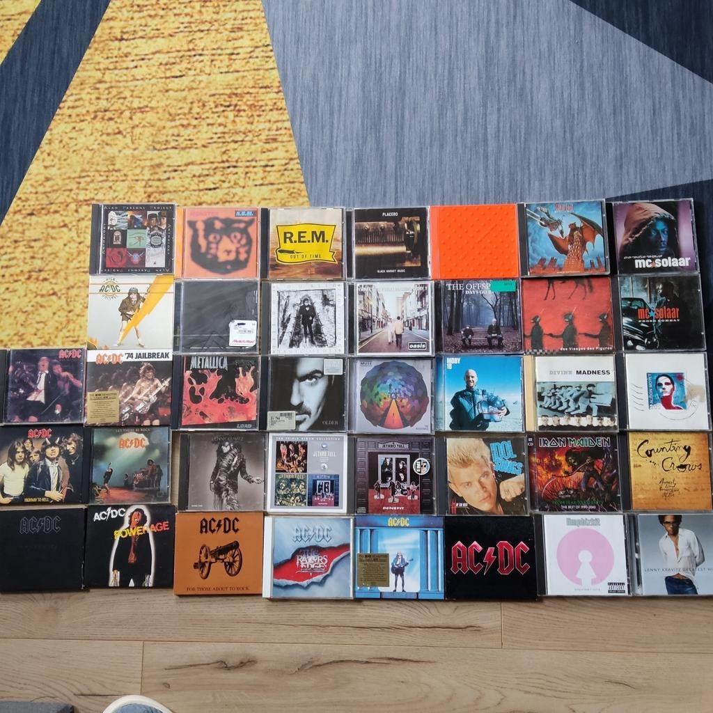 Vend superbe collection de cd rock