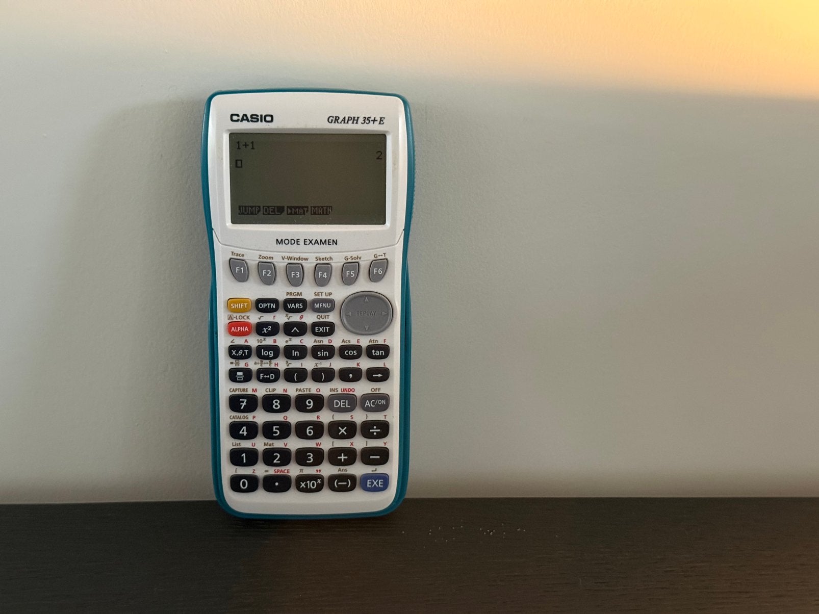 Rekenmachine Casio Graph 35+E (met examenstand), Ophalen, Zo goed als nieuw