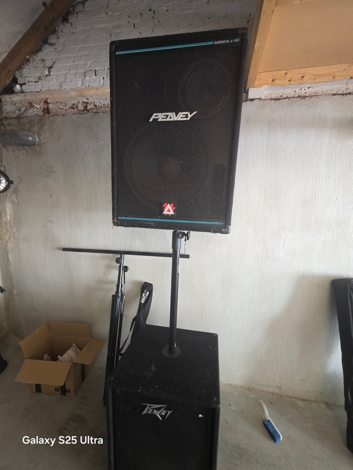 Peavey PA-Geluidsset (2 Speakers, 1 Subwoofer & Paal), Muziek en Instrumenten, Ophalen of Verzenden, P.A.