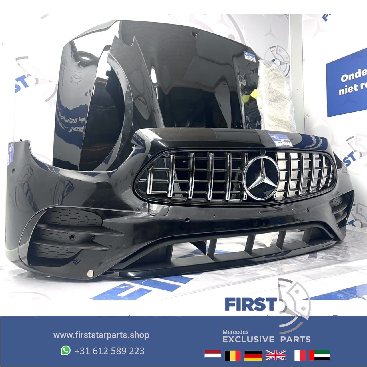 2023 W213 W238 FACELIFT E53 AMG VOORKOP Mercedes E Klasse 20, Auto-onderdelen, Gebruikt, -, Voor, Ophalen of Verzenden