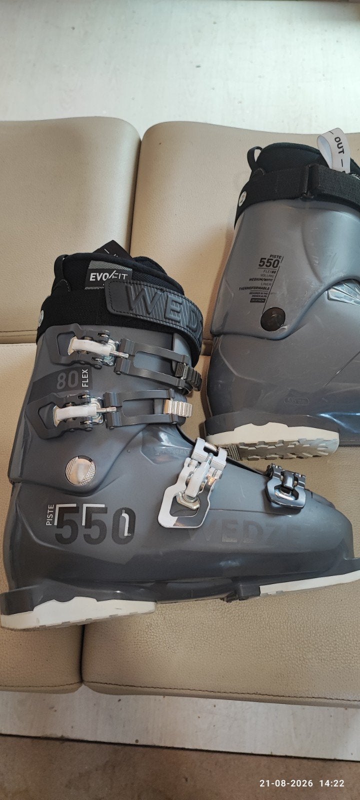 skibotten Wedze, Autres marques, Comme neuf, Enlèvement, Chaussures