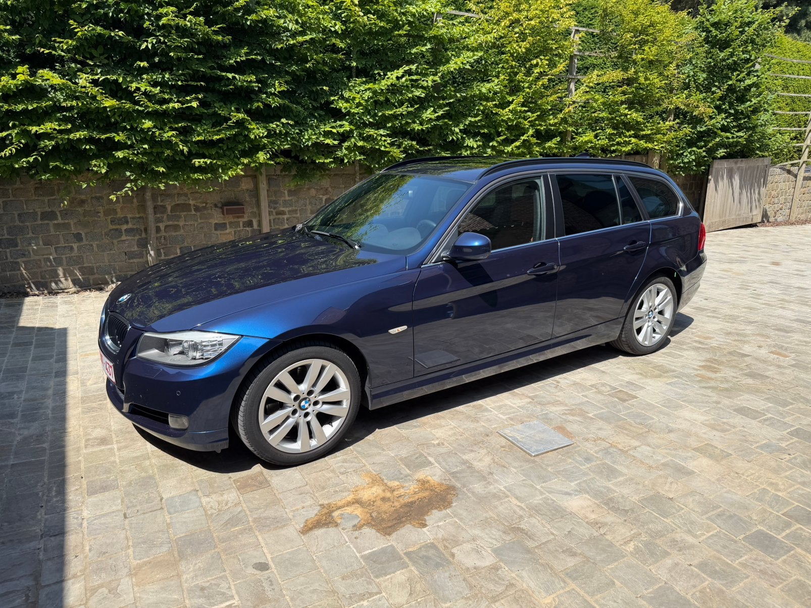 Bmw e91 320d x-drive, Auto's, BMW, Euro 5, 135 kW, 4 cilinders, Blauw