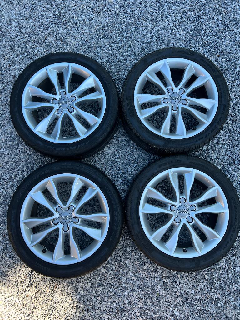 Pneus + jantes, Autos : Pièces & Accessoires, Enlèvement, Utilisé, 225 mm, Pneu(s)