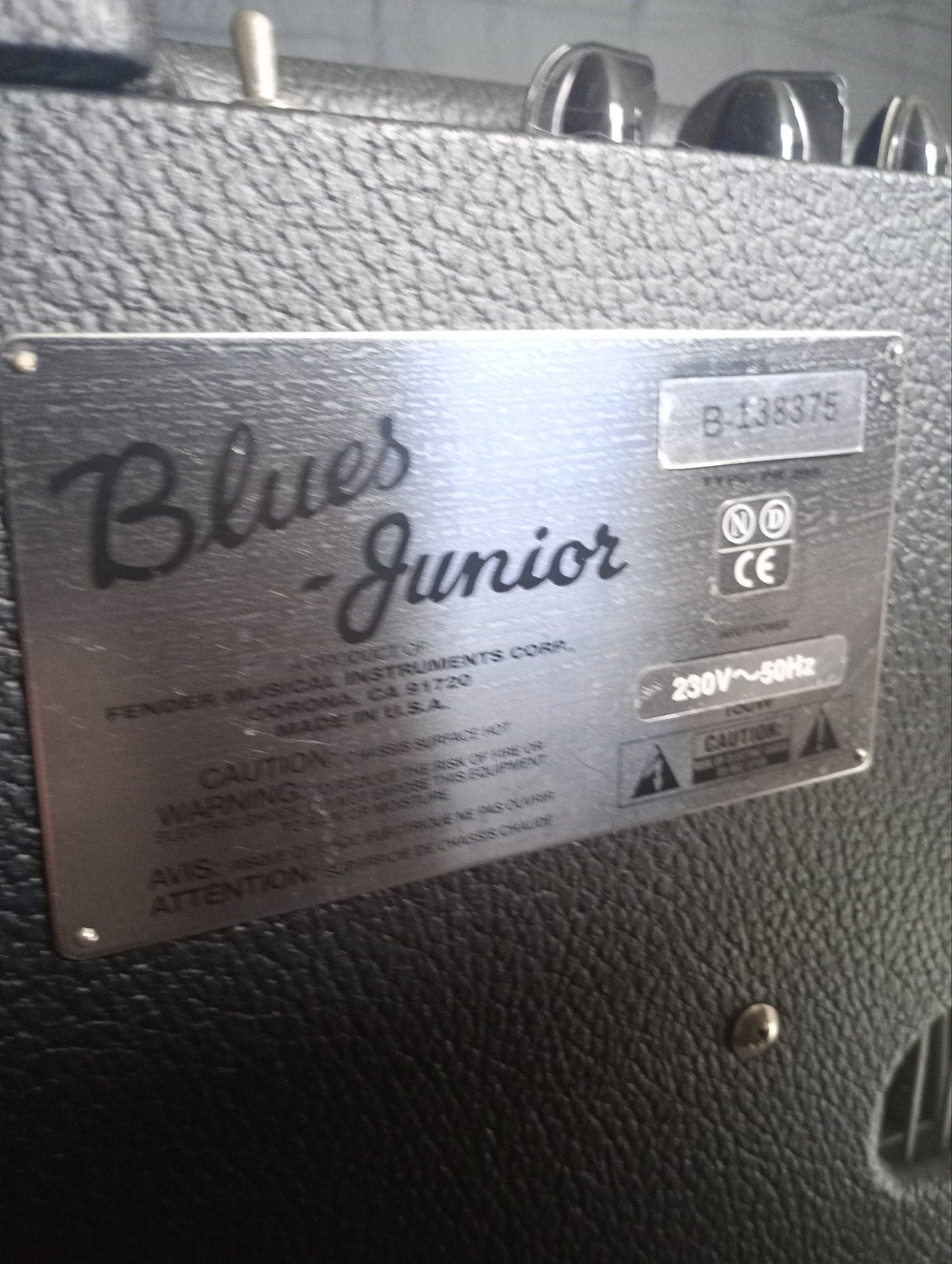 Fender blues junior made in USA first edition, Musique & Instruments, Amplis | Basse & Guitare, Enlèvement