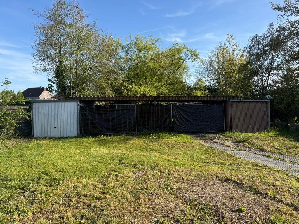 2 Garageboxen met afdak., Tuin en Terras, Ophalen, Gebruikt, Carport