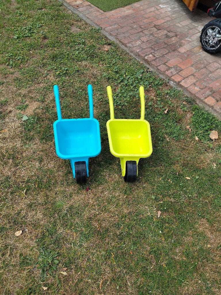 Kinder kruiwagen 2stuks, Ophalen, Zo goed als nieuw