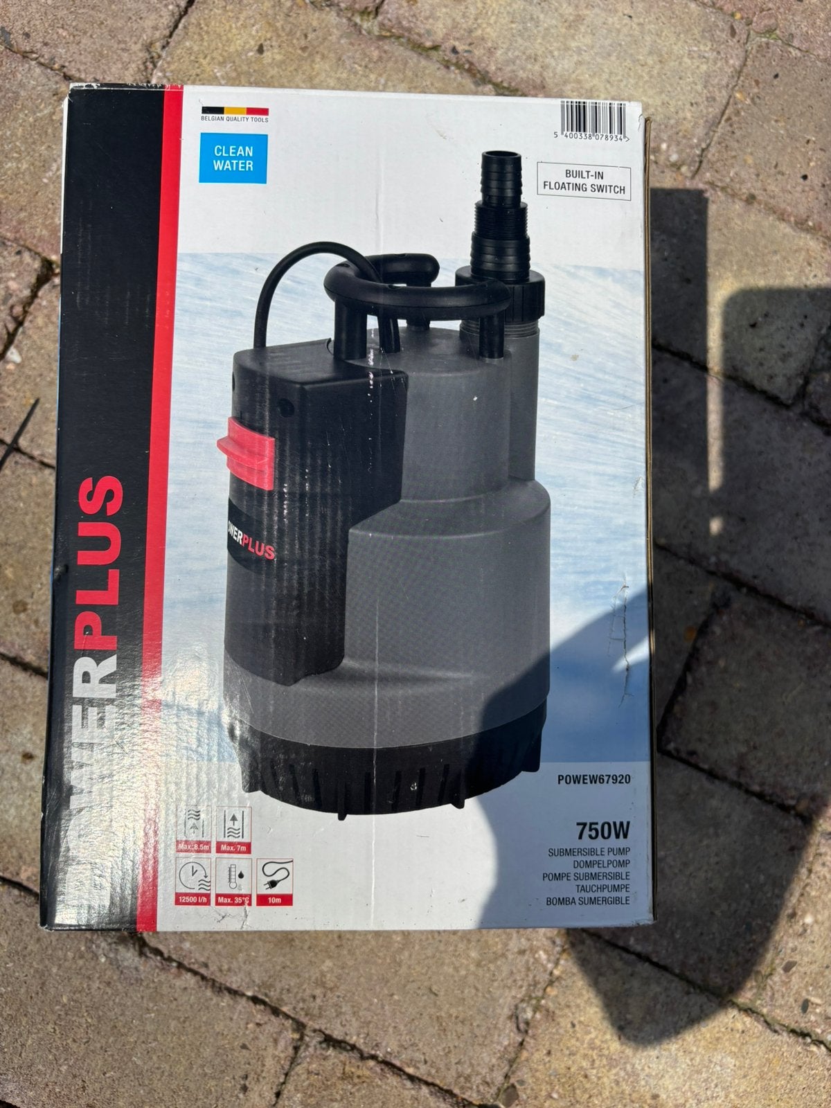 Power plus, Enlèvement, Comme neuf