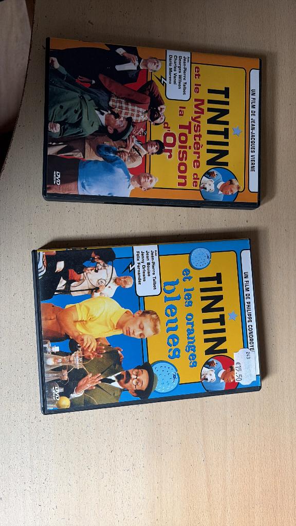 DVD TINTIN FILM, Enlèvement, Tintin, Neuf, Autres types