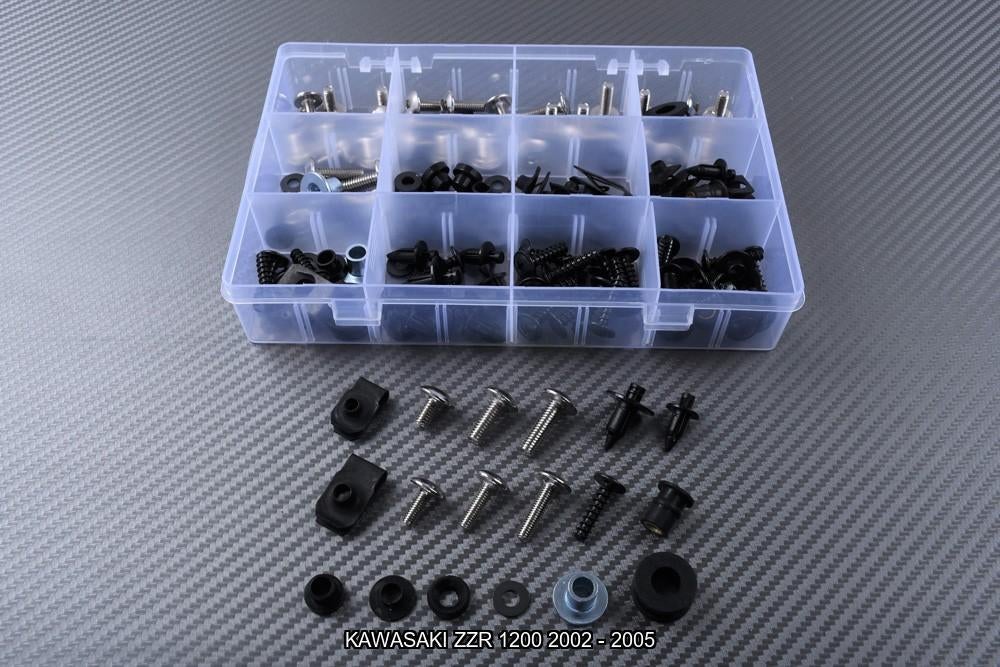 Kit visserie spécifique pour KAWASAKI ZZR 1200 2002 - 2005, Enlèvement ou Envoi, Neuf