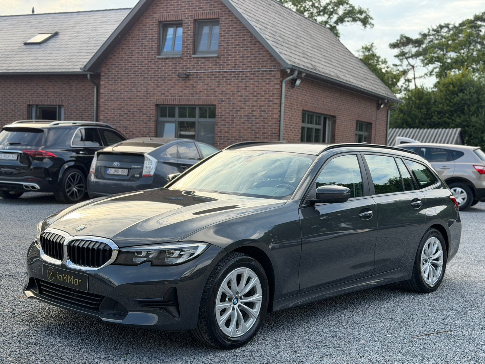 BMW 318 - AUTOMAAT, Auto's, Automaat, Leder, Bedrijf, Zilver of Grijs