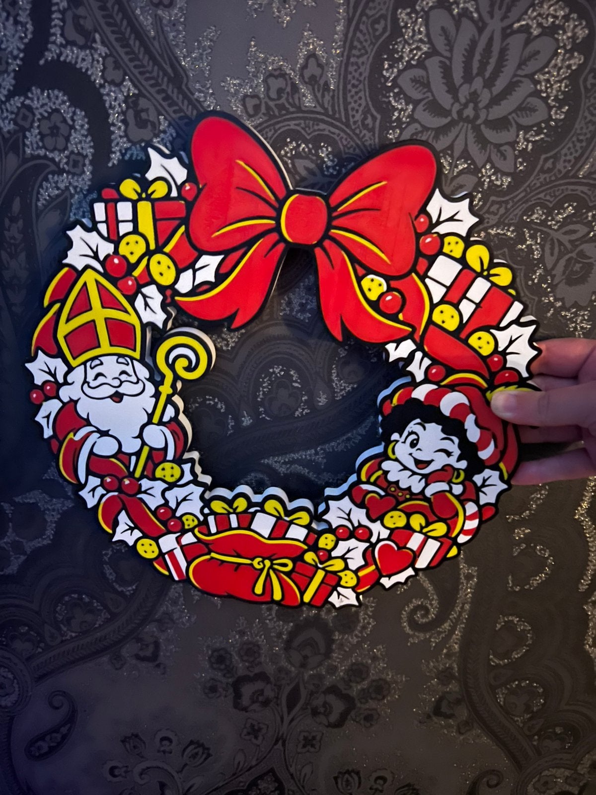 Sinterklaas decoratie 3D, Ophalen of Verzenden