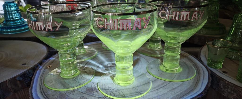 Oude Chimay Ouraline glazen, Verzamelen, Ophalen