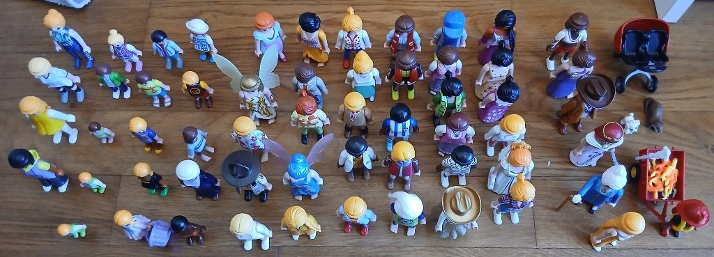 Playmobil - 55 personnages, Enfants & Bébés, Jouets | Playmobil, Enlèvement, Comme neuf