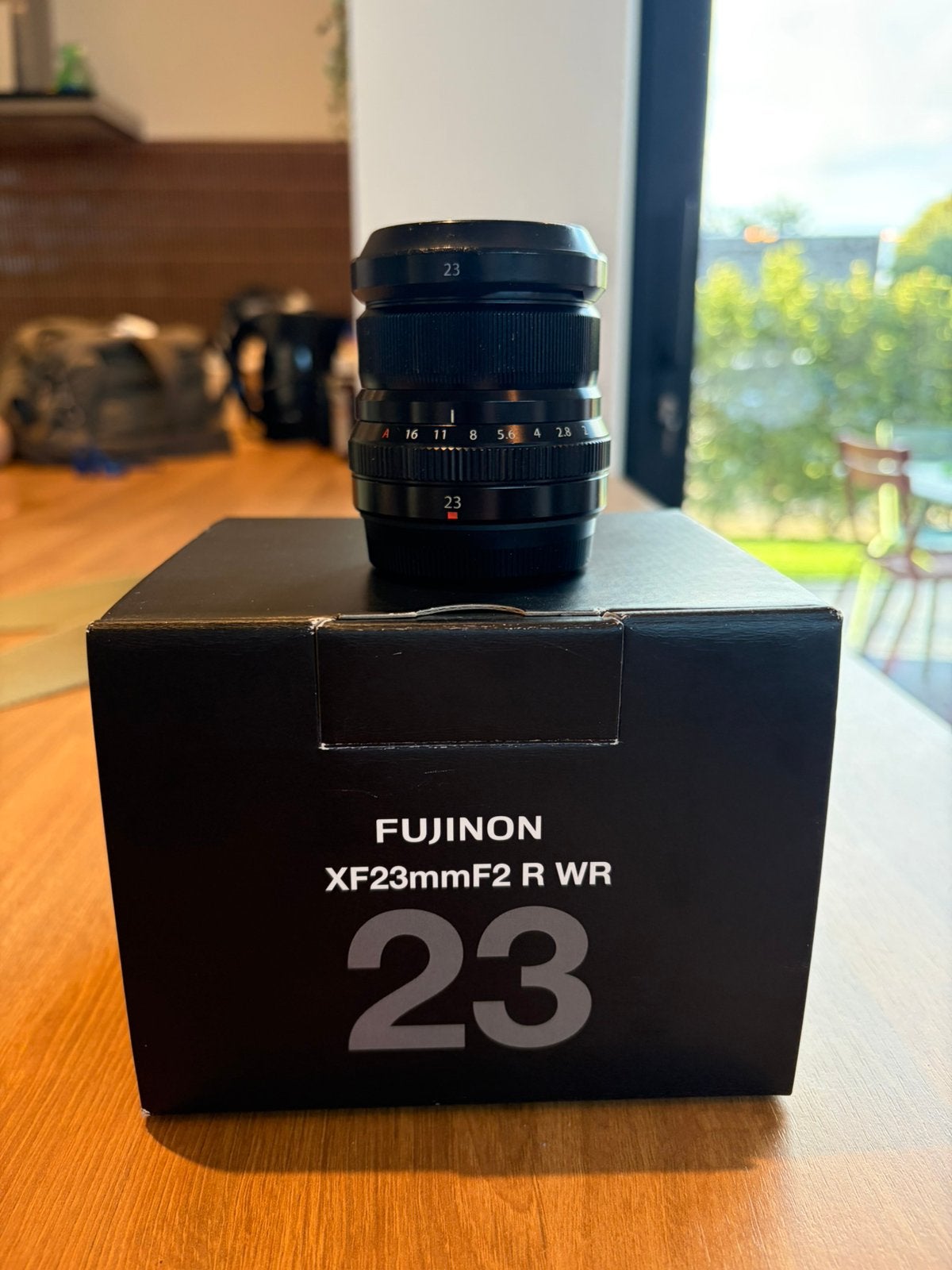Fujinon XF 23mm F2 R WR, TV, Hi-fi & Vidéo, Photo | Lentilles & Objectifs, Enlèvement ou Envoi, Comme neuf, Fujifilm
