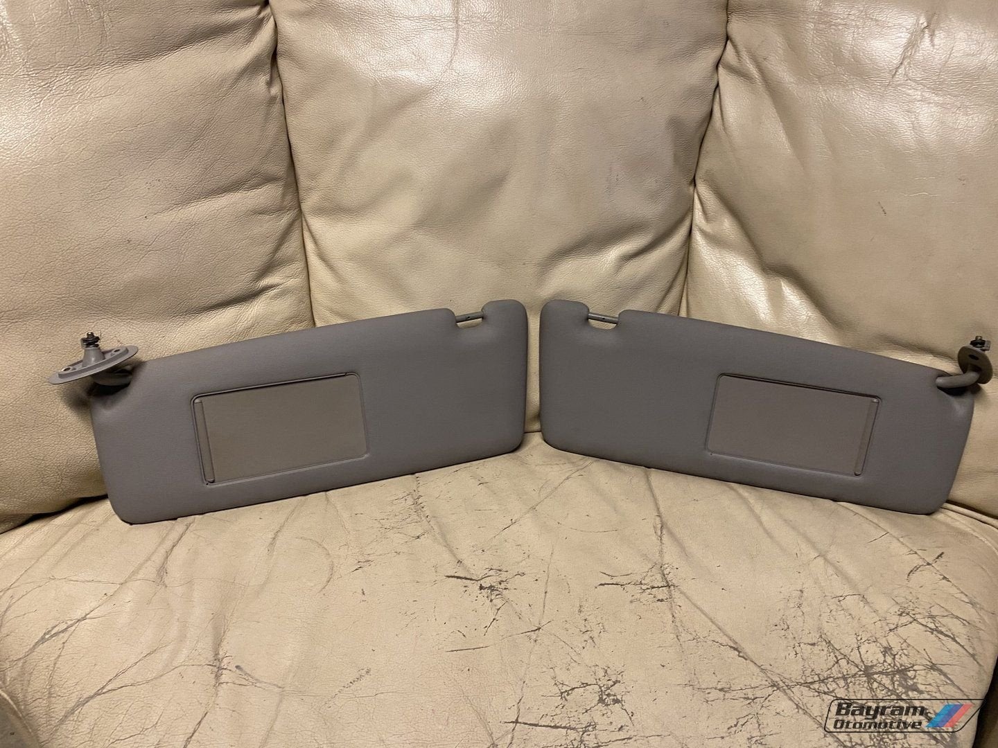 Bmw E32 zonnekleppen set links rechts 7-serie 735i, -, Utilisé, -, Enlèvement ou Envoi