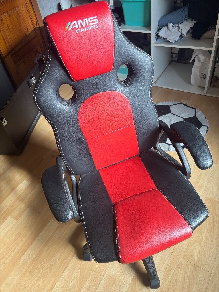 Chaise gaming, Enlèvement, Chaise de bureau de gaming, Comme neuf, Chaise de bureau