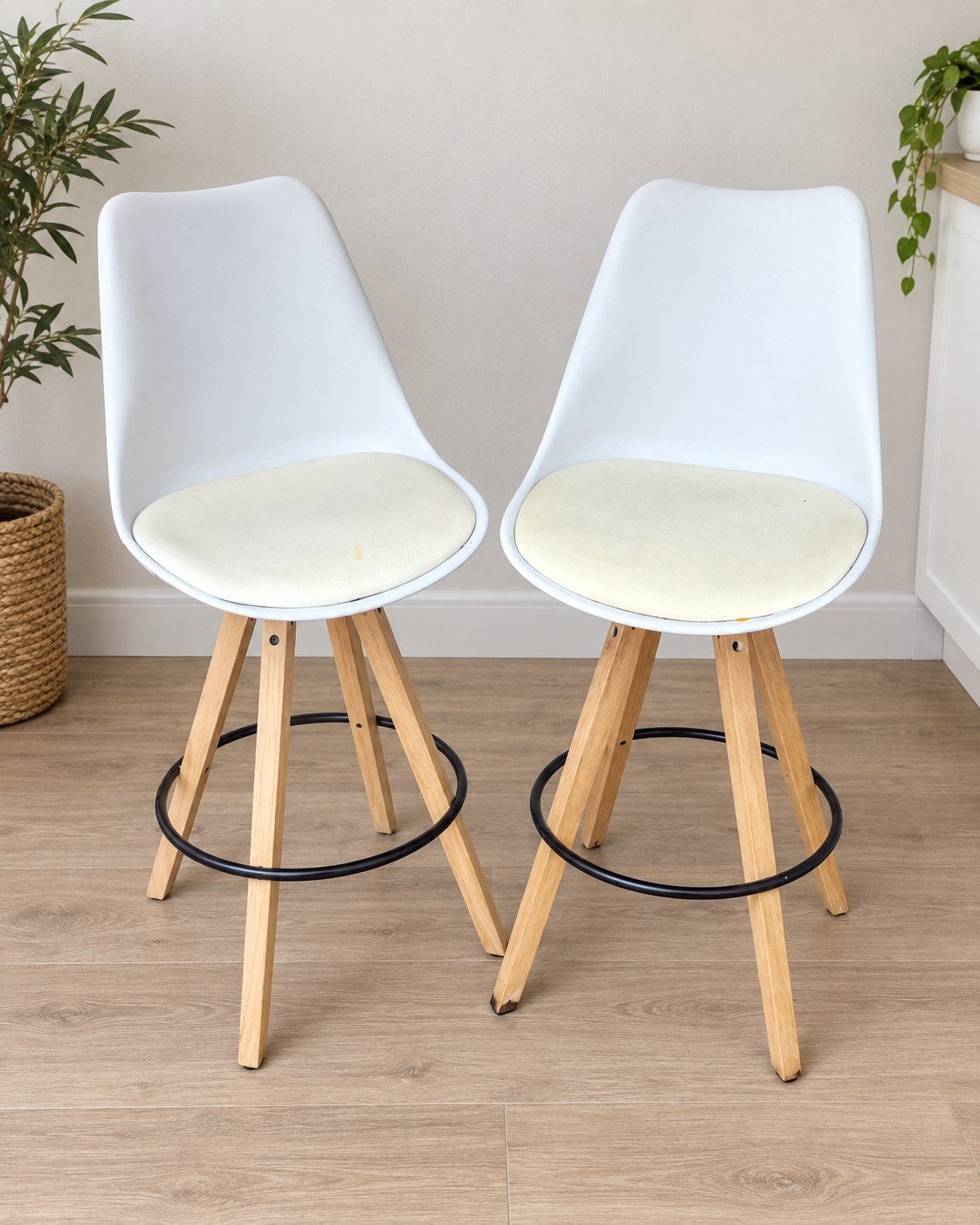 Chaises hautes style scandinave, Enlèvement, Utilisé
