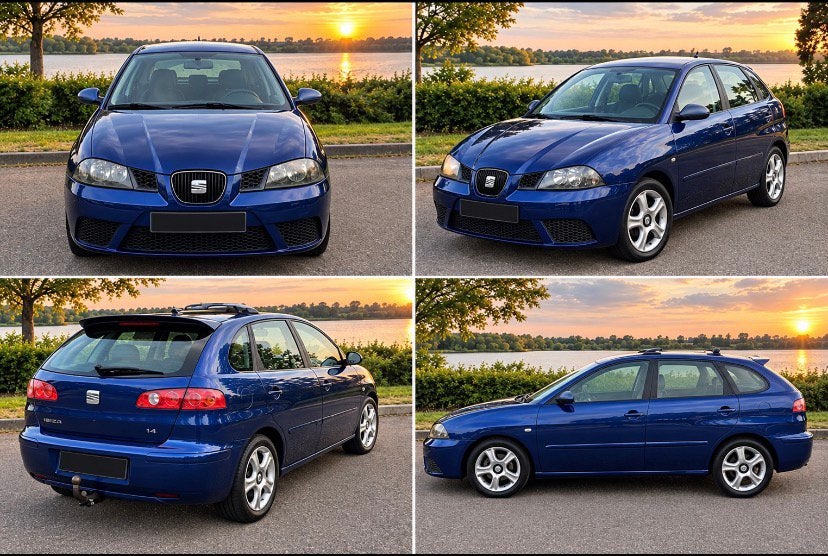 SEAT IBIZA (GEKEURD VOOR VERKOOP), Auto's, Voorwielaandrijving, Stof, Zwart, 4 cilinders