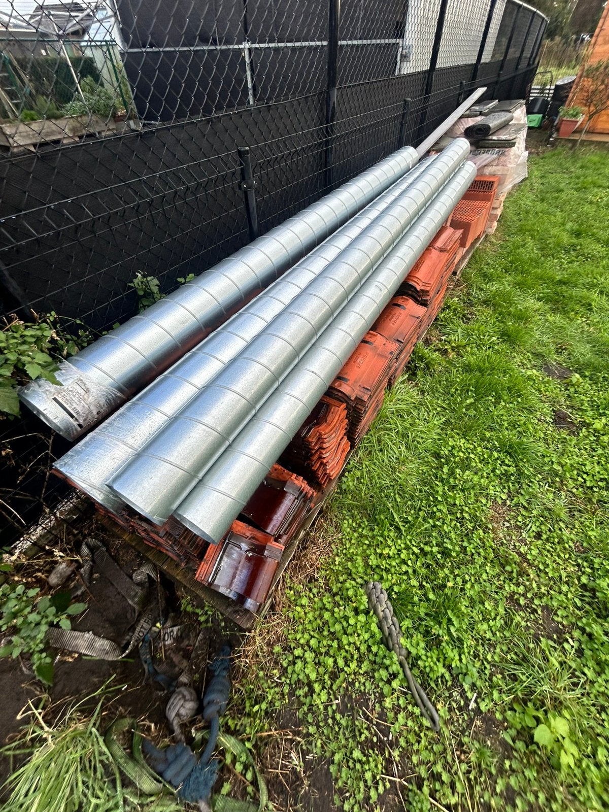 Ventilatie buizen en hulpstukken, Enlèvement, Comme neuf, Coudes