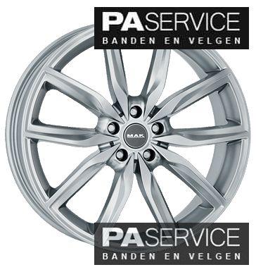 Nieuw 19 inch Zilver MAK BMW X1 F48 X2 F29 set incl Brigdest, Auto-onderdelen, Banden en Velgen, 19 inch, Velg(en), -, -