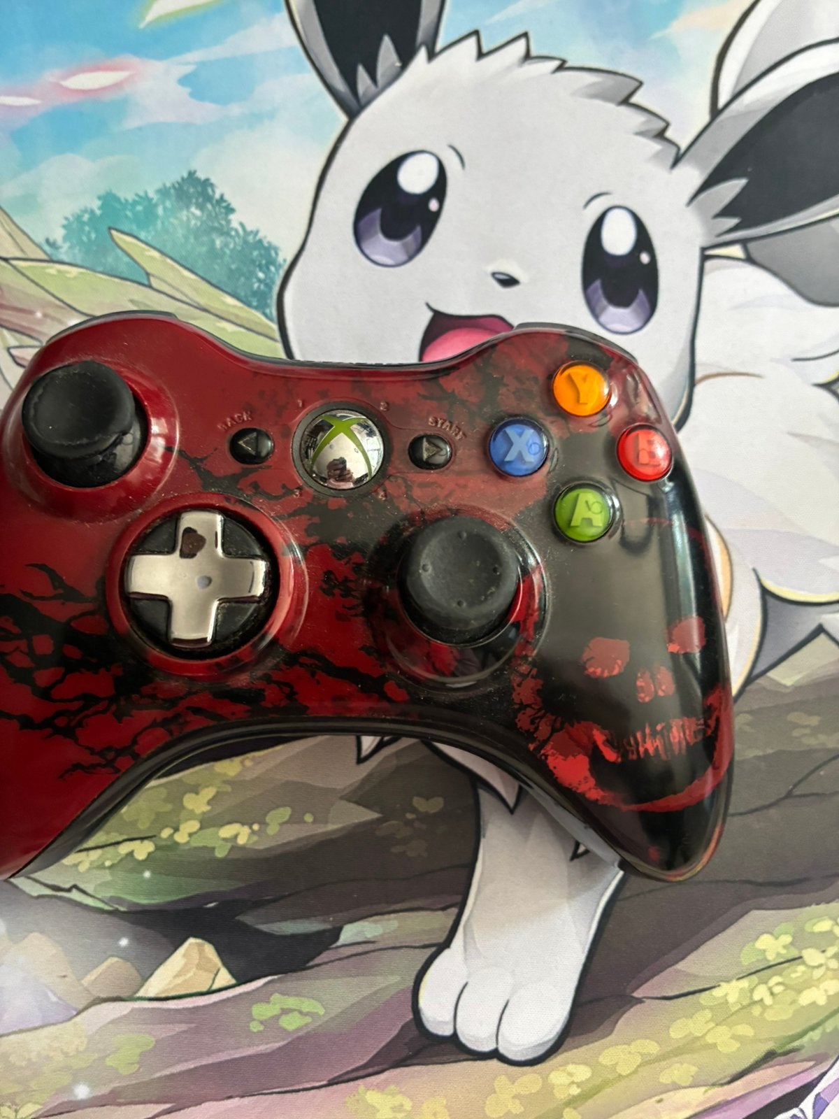 Xbox 360 Controller gears of war - Gebruikt, Ophalen of Verzenden, Zo goed als nieuw, Controller, Xbox 360