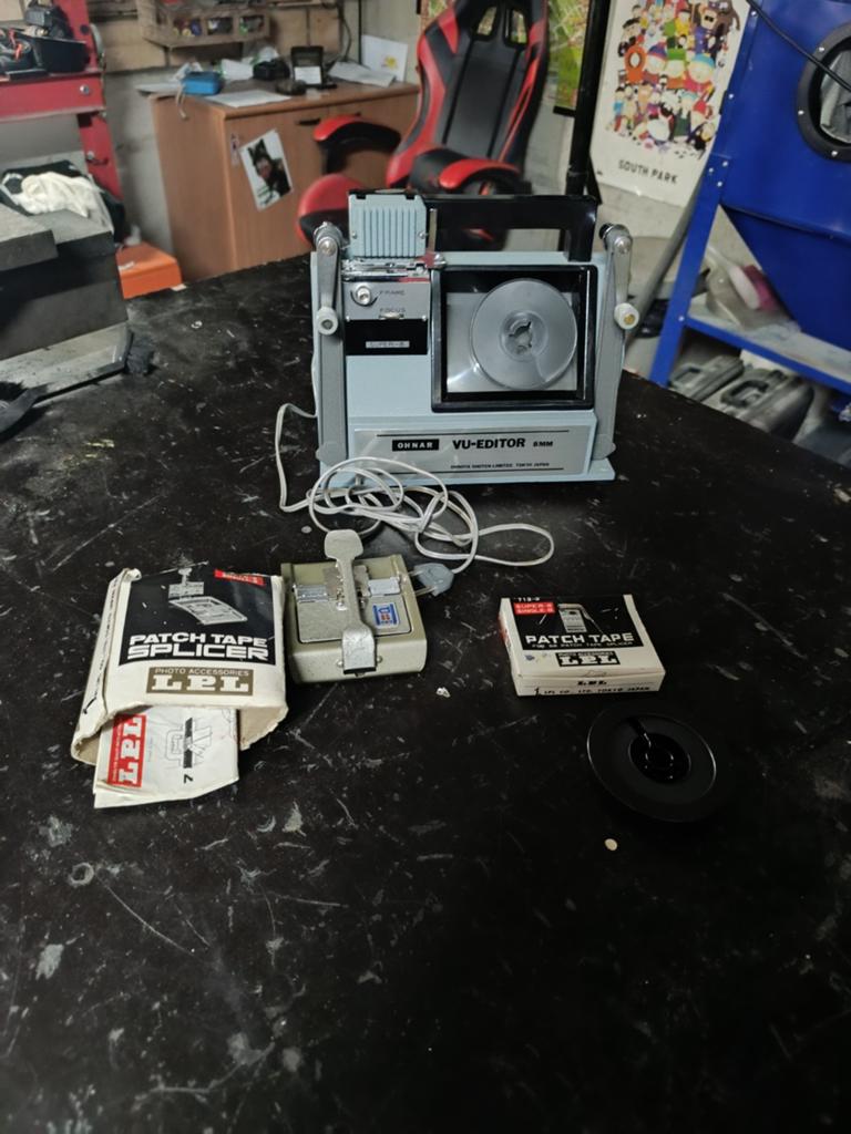 Dia beam , filmrol afspeler, Ophalen of Verzenden