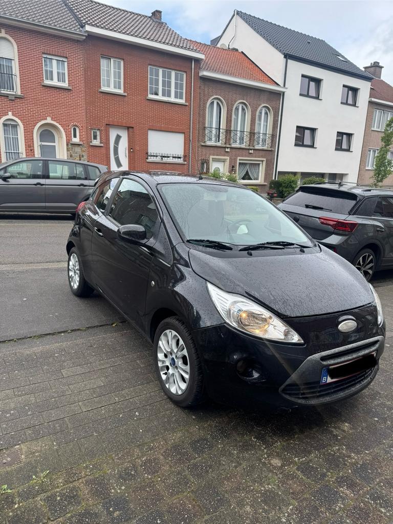 Ford Ka 1.2 airco op benzine, Auto's, Ford, Ka, Zwart, Particulier, Euro 4