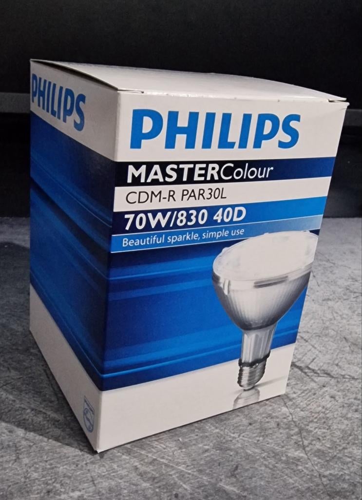 6x Philips Master Colour CDM-R van 30L 70W/830 E27 40D, Ophalen of Verzenden